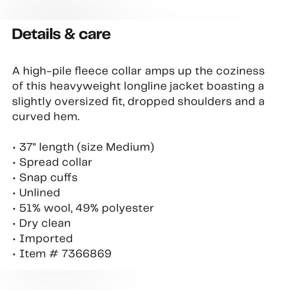 NWT New Rails Jaro Plaid Oversized Wool Blend Jacket Size XS - Picture 6 of 10